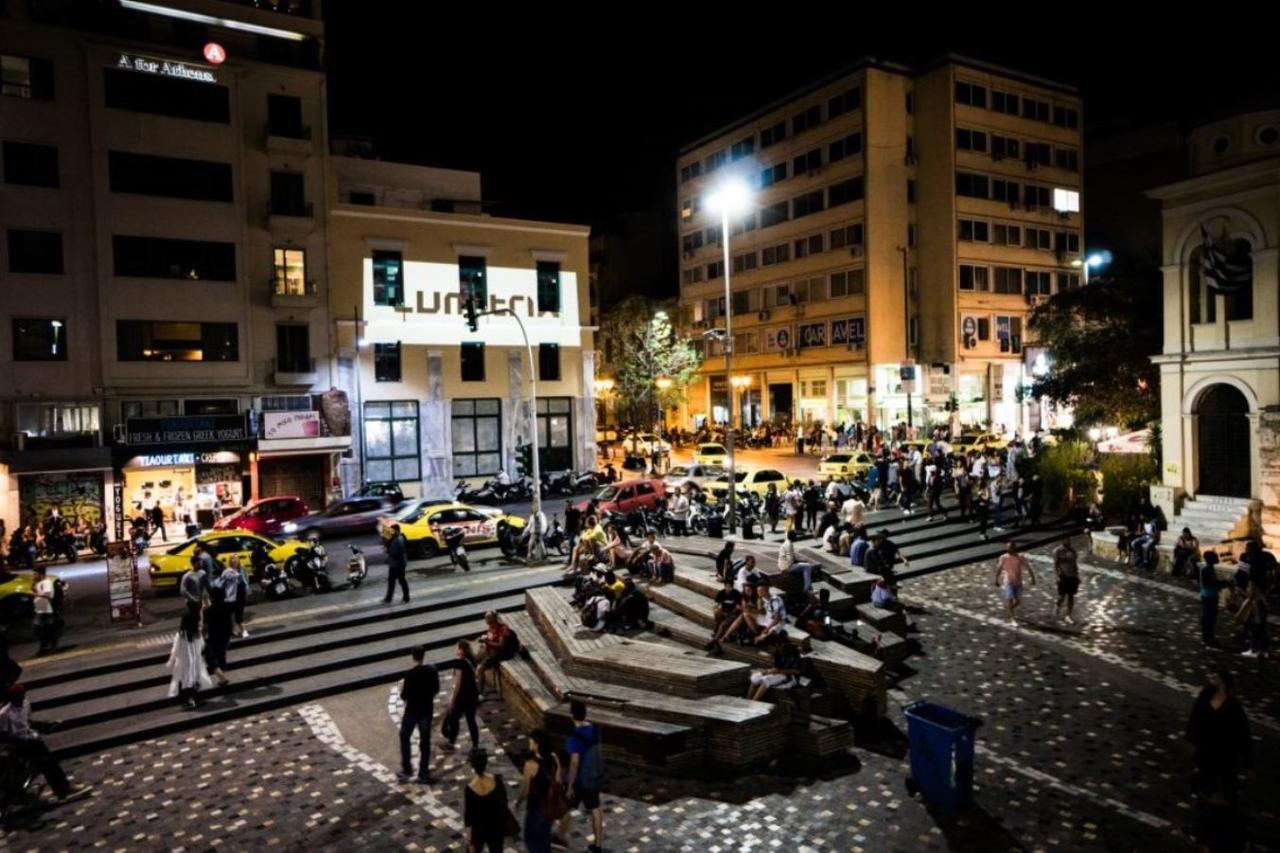 Ermou & Athinas Suites In Monastiraki Athene Buitenkant foto